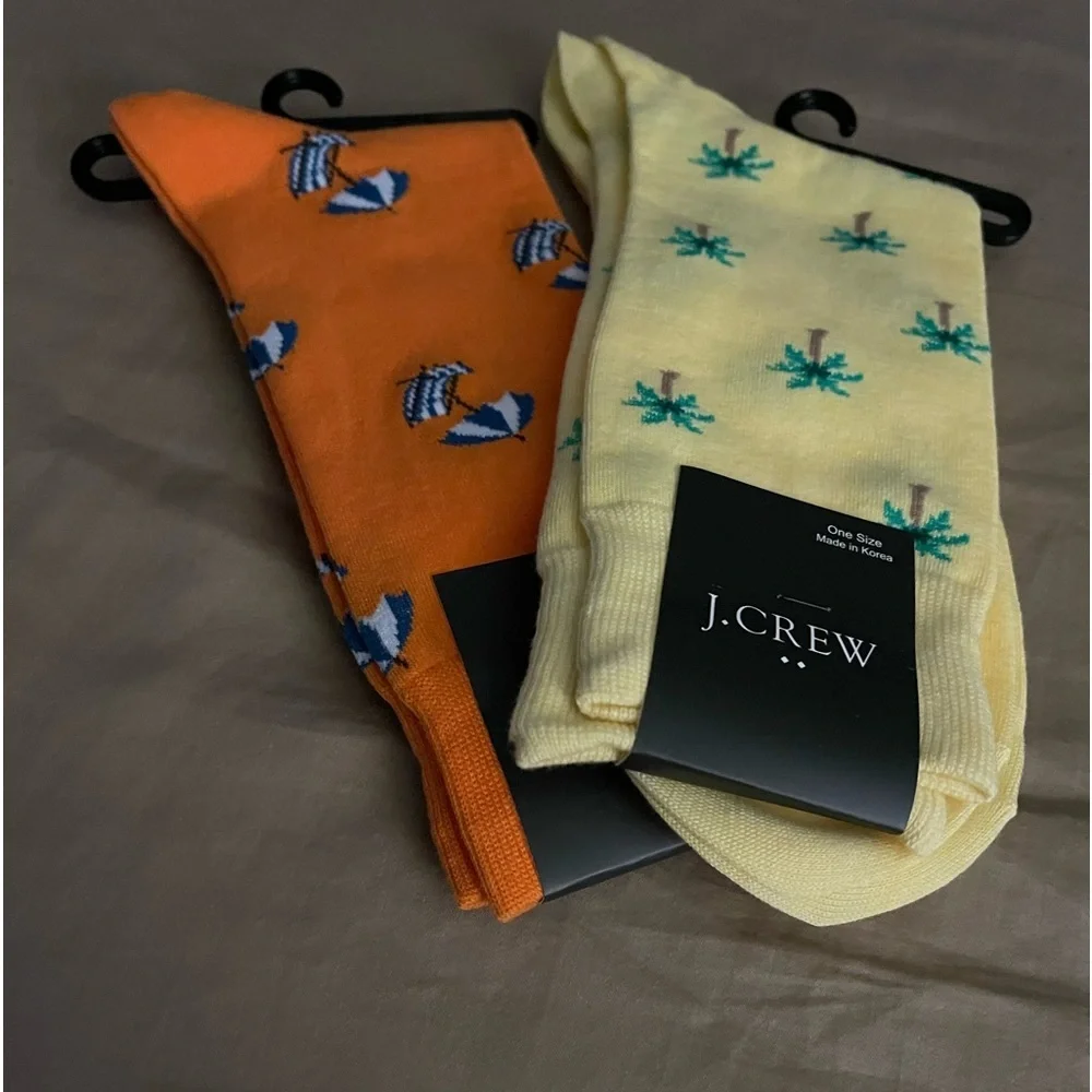 J. Crew Mens dress socks 2 pair